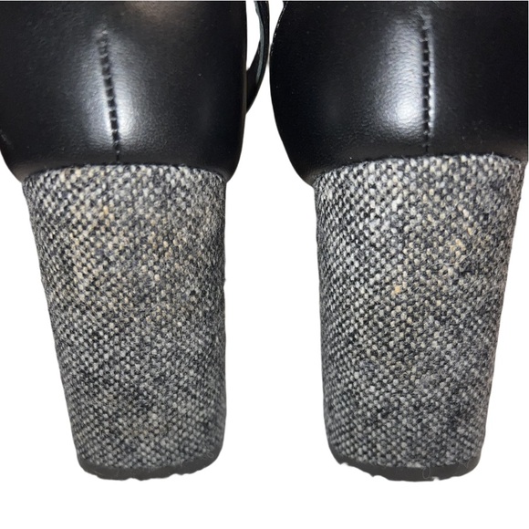 J. Crew Collection Women’s Jeweled Tweed Ankle Strap Block Heel Sandals NWT - Picture 5 of 10